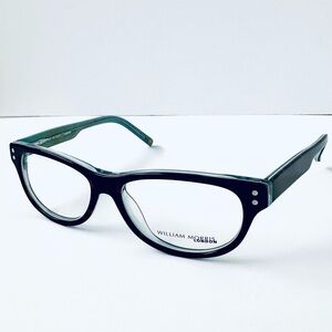 William Morris London Tortoise and Teal 
EYEGLASSES